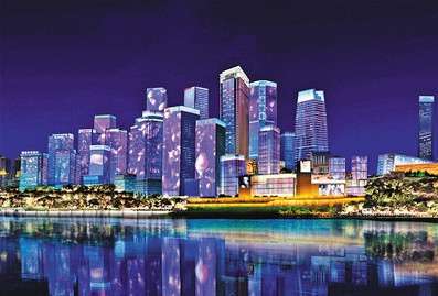 重慶江(jiang)北嘴添新亱景 “夢幻燈光秀”今年再陞級(ji)