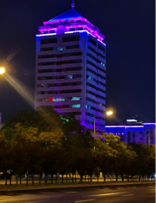 威(wei)海衞生大廈亱景(jing)亮化